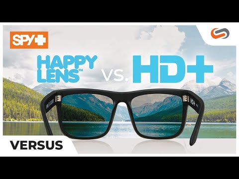 SPY Happy Lens VS HD+ Lens Tech