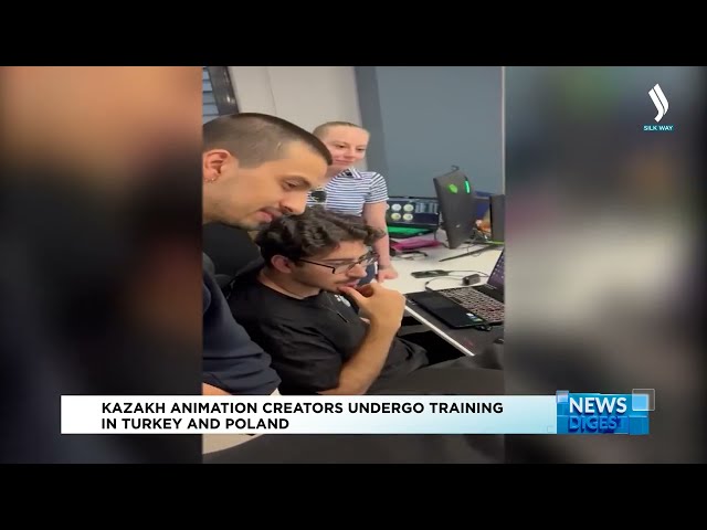 Казахстанские аниматоры проходят обучение в Турции