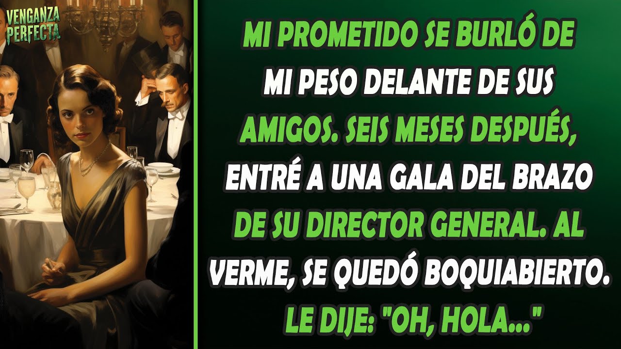 Mi prometido se burló de mi peso, así que seis meses después entré a una gala con su CEO.
