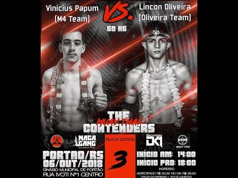 Vini Papum (M4 Team) vs Lincoln Oliveira (Oliveira Team) - The Contenders 3 | 60kg
