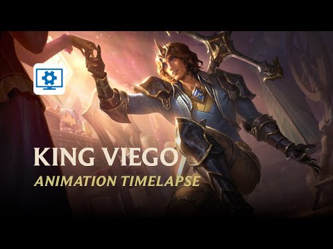 Viego, The King of Camavor | ANIMATION TIMELAPSE