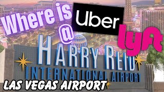 How To Find Uber/Lyft and Taxi Pick-up at the Las Vegas Airport! Quick Walkthrough!