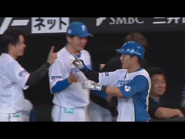 【7回裏】嬉しいプロ初ホームラン!! ファイターズ・水野達稀が完璧なホームランで猛打賞!!  2024年5月15日 北海道日本ハムファイターズ 対 埼玉西武ライオンズ