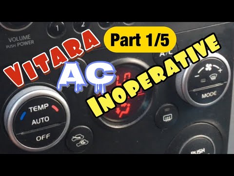 Grand Vitara AC Not Cooling P1/5 (Initial assessment)