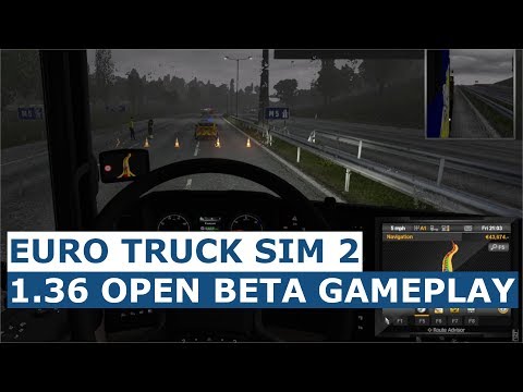 Euro Truck Simulator 2 || 1.36 Open Beta || Diversions!!