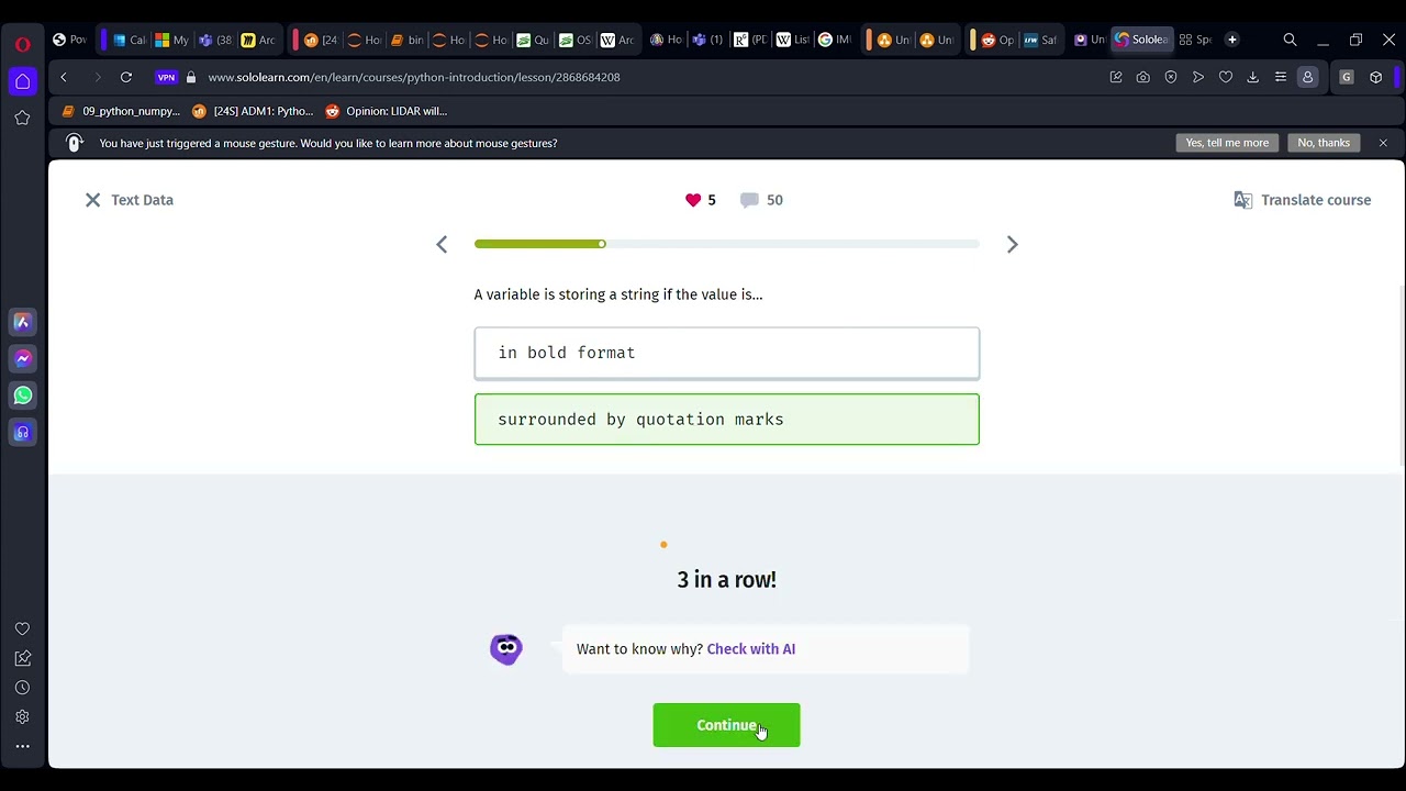 05 Text Data | Introduction to Python | Sololearn