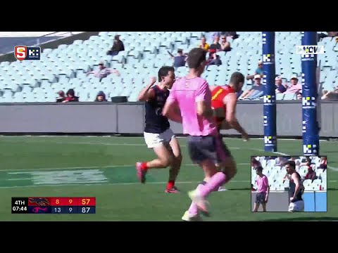 Norwood's Jayden Gale kicks the sealer - Semi Final Hostplus SANFL Snapshot