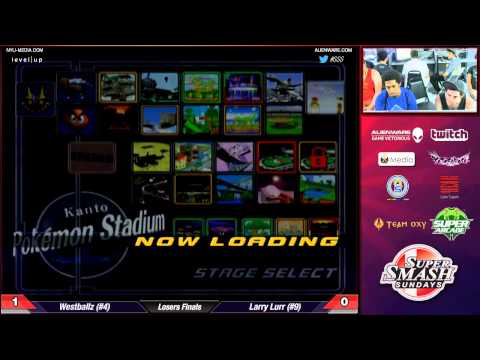 SSS 25 - Westballz (Fox/Red Falco) Vs. Larry Lurr (Blue Falco) - Loser's Finals