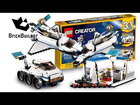 Vidéo LEGO Creator 31066 : La navette spaciale