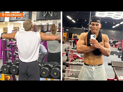 Full Raw Shoulder & Bicep Workout Marathon Gym - Ep #2