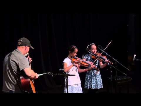 2015-09-12 JrTwin C3 Monica McDonough and Cate Huiras - 2015 Weaverville Fiddle and Piano Contest