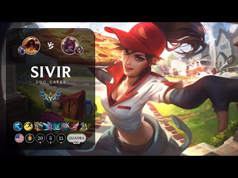 Sivir ADC vs Xayah - NA Challenger Patch 13.24