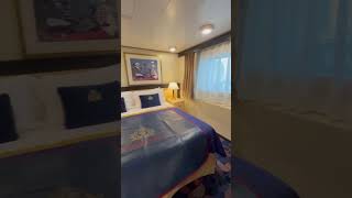 Cunard Cruise Lines ADA Accessible Balcony Cabin #CruiseShip #AccessibleTravel #Cunard