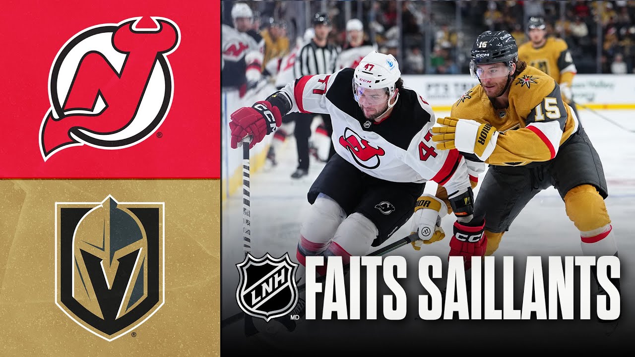 les goDevils vs Golden Knights 17/12/25 | Faits saillants