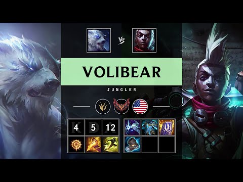 Volibear Jungle vs Ekko - NA Grandmaster Patch 25.11