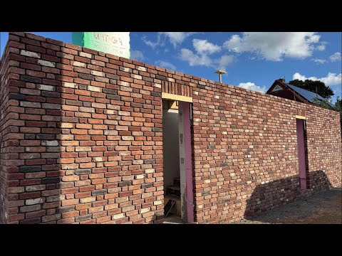 Haus bauen | Klinker mauern | #viral 