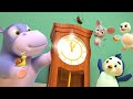 Hickory Dickory Dock The Hippo Went Up The Clock Lalafun Nursery Rhymes Compilation