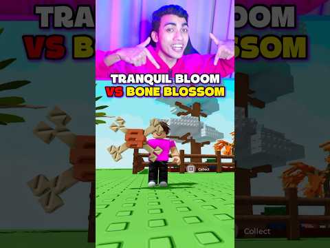TRANQUIL BLOOM VS BONE BLOSSOM GROW A GARDEN 😱