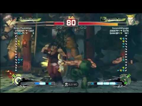 Kiryu Tsukimiya (Guy) vs Tsuyoshihyuga (Guile)