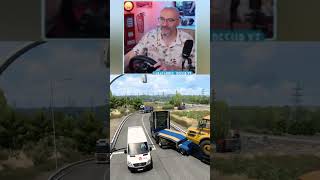 Les automobilistes n’ont aucune pitié dans Euro Truck Simulator 2 #shorts