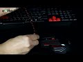 Klaviatūra ir pelė membraninė Esperanza EGK3000 (USB 2.0, juodos spalvos, Optical)