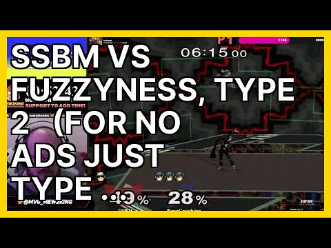 SSBM vs Fuzzyness, TYPE 2   (for NO ads just ... | Smash Melee Highlights