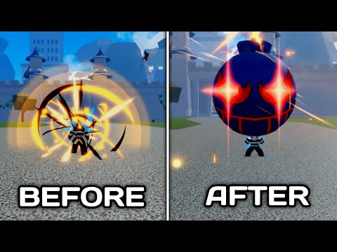 Bomb Before & After Rework | BloxFruits