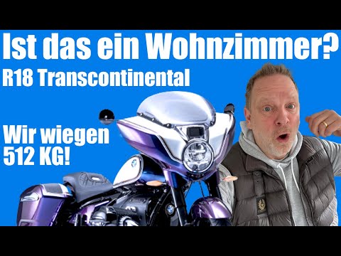 Sie kippt mir fast um! BMW R18 Transcontinental Fahrbericht.