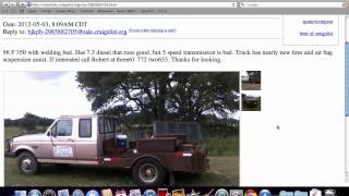 Craigslist Victoria TX - Used Cars and Trucks for Sale By Owner Under $3000