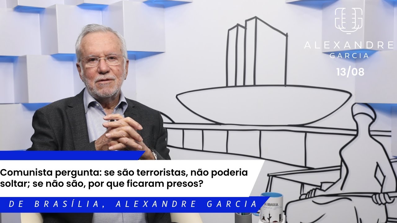 Comunista pergunta: se são terroristas, não poderia soltar; se não são, por que ficaram presos?