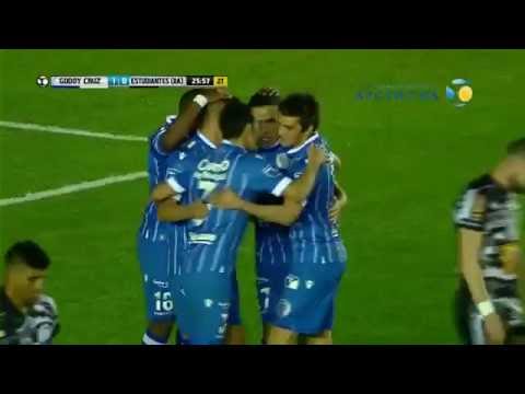 Gol de Henriquez. Godoy Cruz 2 - 0 Estudiantes (BA). 32avos. Copa Argentina 2016