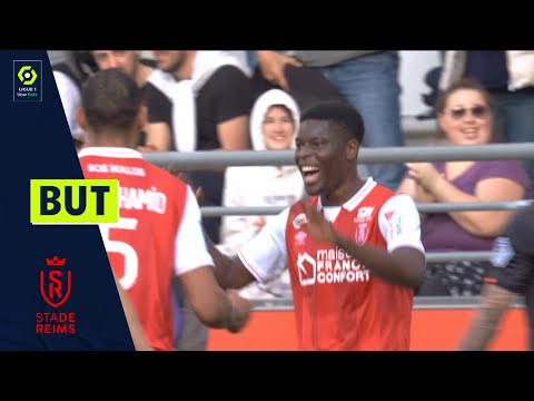 But Marshall MUNETSI (32' - SdR) STADE DE REIMS - LOSC LILLE (2-1) 21/22