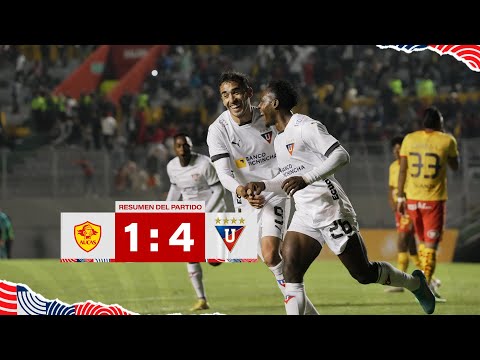 GOLEADA EN EL SÚPERCLÁSICO | Aucas 1-4 LIGA | Resumen del Partido