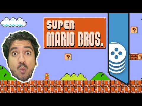 رحلة أحمد في تختيم ألعاب ماريو! Super Mario Bros. 1