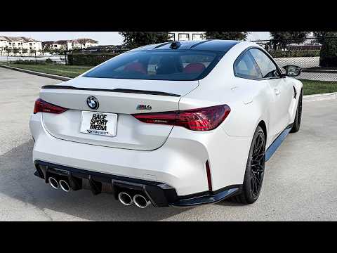 Thumbnail for 2025 BMW M4 Competition Coupe Walkaround Review Interior, Exterior and Drive by BMW M4