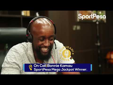 JACKPOT WINNER:  BONNIE KARIUKI THE WINNER OF 424 MILLION JACKPOT CALLED BY SPORTPESA CEO