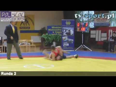 Mecz Sobieski Poznań - Unia Raciborz 66kg Sikora vs Wanke