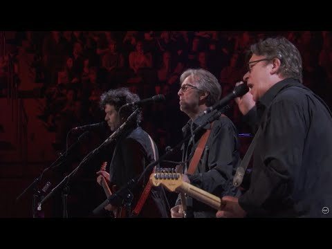 I Shall Be Released - Eric Clapton with Robbie Robertson. Live Guitar Festival New York 2013.