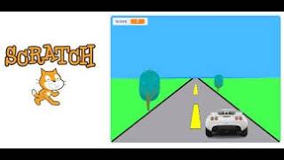 How to Create Car Racing game in Scratch || Scratch Tutorial for beginners|| best Scratch project