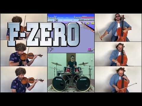 F-ZERO - Big Blue - Violin Cello Drums cover