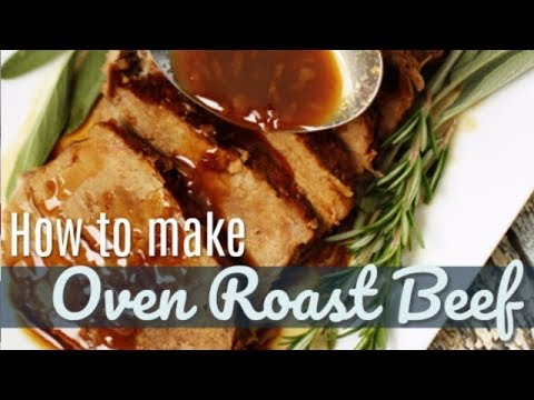 The BEST Oven Roast Beef