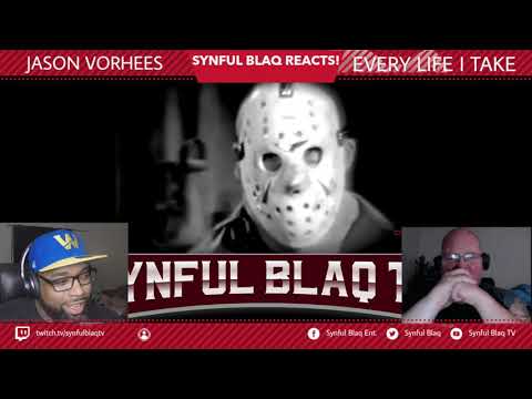It's Halloween BABY! Synful Blaq Reacts - Jason Voorhees - Every Life I Take