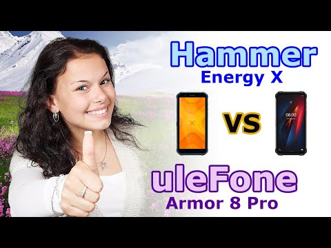Hammer Energy X - vs - uleFone Armor 8 Pro (porównanie)