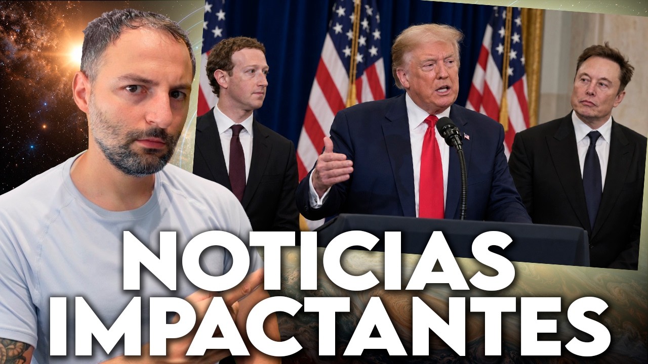 Noticias IMPACTANTES que NO te cuentan, la reunión de TRUMP sobre el FUTURO de la IA