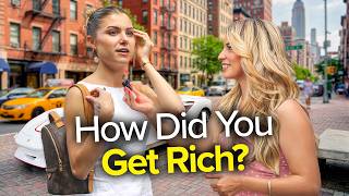 Asking Young Female Millionaires How They Got Rich! (NYC)