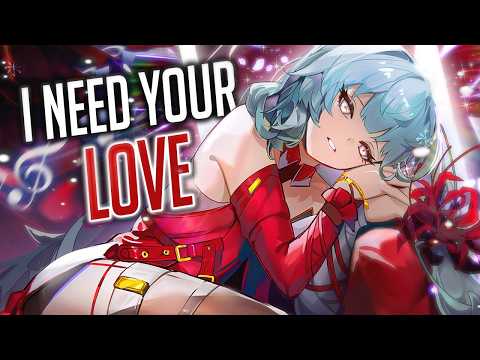 Nightcore - I Need Your Love (Soft Rock Version) (Lyrics)