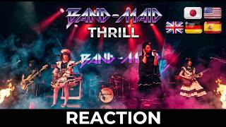 Download lagu These Queens of Hard Rock are Unstoppable! BAND-MAID - THRILL Reaction mp3