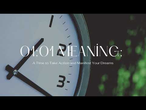 01:01 Mirror Hour: A Time to Take Action and Manifest Your Dreams