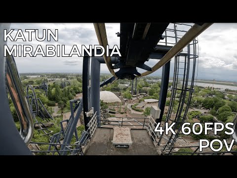 Katun front row POV 4K 60 fps - Mirabilandia Italy 2024