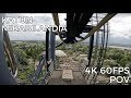 Katun Front Row POV 4K 60 Fps Mirabilandia Italy 2024